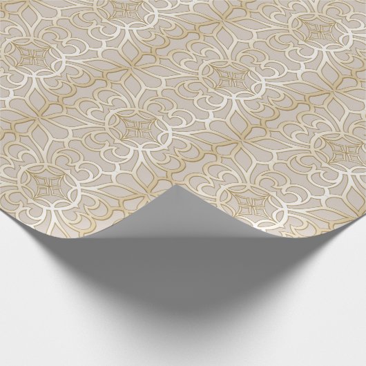 Jacquard Impression Pattern Cadeaupapier (Hoek)