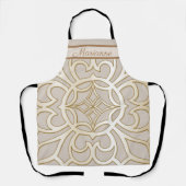 Jacquard Impression Pattern Schort (Voorkant)
