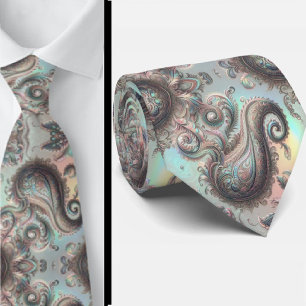 Jacquard namaakzijde Luxe paisley heren- Stropdas