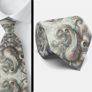 Jacquard namaakzijde Luxe paisley heren- Stropdas