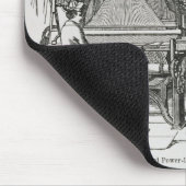 Jacquard Power Looms (graving) Muismat (Hoek)