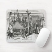 Jacquard Power Looms (graving) Muismat (Met muis)