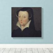 Jacqueline de Rohan , Duchesse de Longueville Canvas Afdruk (Insitu (Houten vloer))