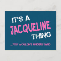 Jacqueline ding dat je niet zou begrijpen nieuwigh
