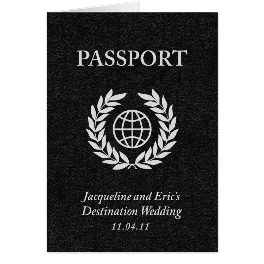 Jacqueline en Eric's Destination Wedding (Voorkant)