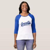 Jacqueline en Karen's Corvallis High School Logo T-shirt (Voorkant volledig)