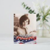 Jacqueline Kennedy, First Lady of the U.S. Briefkaart (Staand voorkant)