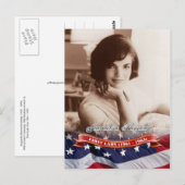 Jacqueline Kennedy, First Lady of the U.S. Briefkaart (Voorkant / Achterkant)