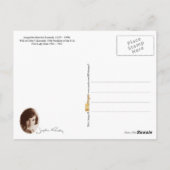 Jacqueline Kennedy, First Lady of the U.S. Briefkaart (Achterkant)