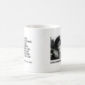 Jacqueline Kennedy vergelijkender het Zane Citaat Koffiemok (Center)