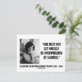 Jacqueline Kennedy wordt niet overstelpt door verd (Staand voorkant)