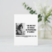 Jacqueline Kennedy wordt niet overstelpt door verd Briefkaart (Staand voorkant)