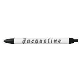 Jacqueline Kugelschreiber Zwarte Inkt Pen