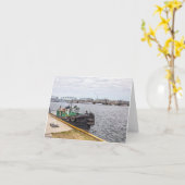 Jacqueline Nicole Tugboat Sturgeon Bay Kaart (Gele Bloem)