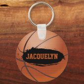 Jacquelyn Grunge Basketball Sleutelhanger / Key Ri (Voorkant)