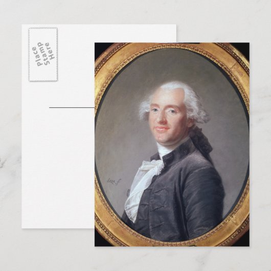 Jacques Alexandre Cesar Charles Briefkaart (Voorkant / Achterkant)