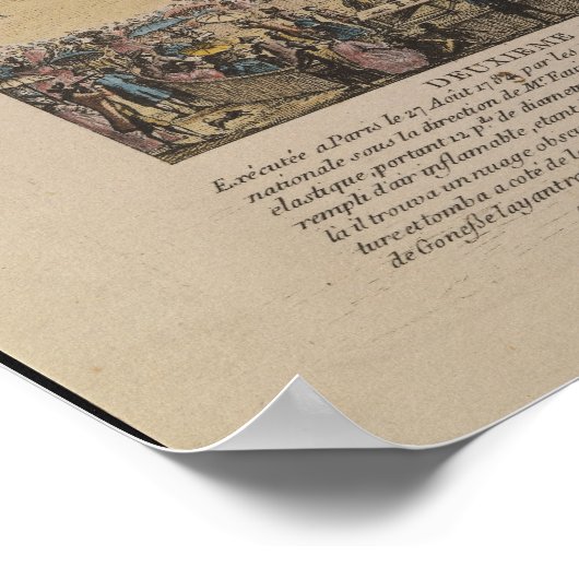 Jacques Alexandre Cesar Charles Poster (Hoek)