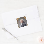 Jacques Alexandre Cesar Charles Vierkante Sticker (Envelop)