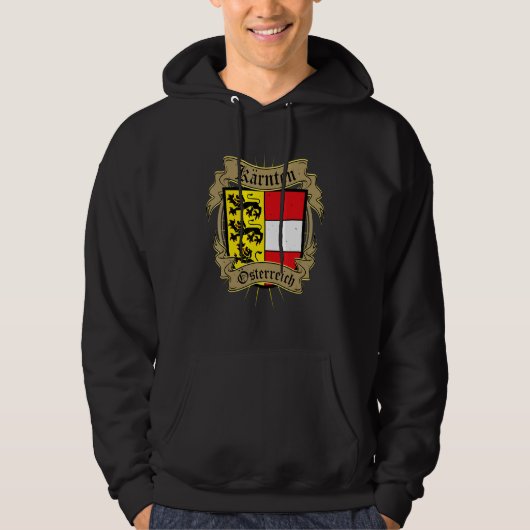 jacques carina - wapenschild oostenrijk Karntner Hoodie (Voorkant)