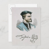 Jacques Cartier Briefkaart (Voorkant / Achterkant)
