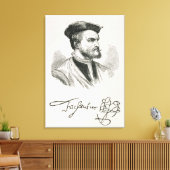 Jacques Cartier Canvas Afdruk (Insitu (Woonkamer))