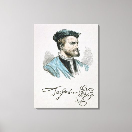 Jacques Cartier Canvas Afdruk (Voorkant)