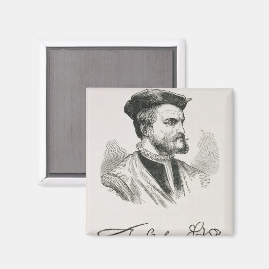 Jacques Cartier Magneet (Voorkant / Achterkant)