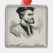 Jacques Cartier Metalen Ornament (Voorkant)
