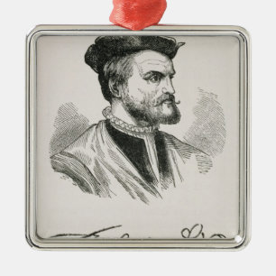 Jacques Cartier Metalen Ornament