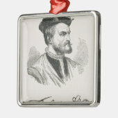 Jacques Cartier Metalen Ornament (Links)