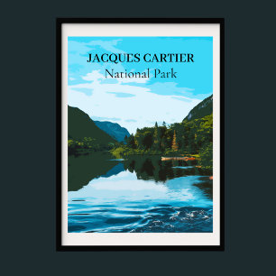 Jacques Cartier National Park Poster