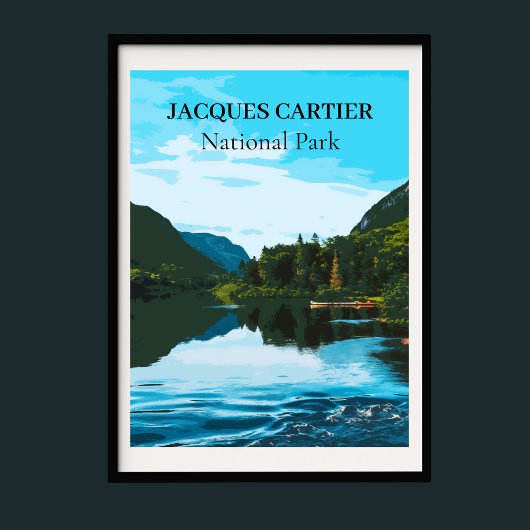 Jacques Cartier National Park Poster