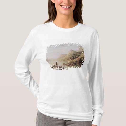 Jacques Cartier ontdekt de St. Lawrence T-shirt (Voorkant)