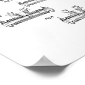 Jacques Cousteau-mondstuk voor ademhalingstoestell Poster (Hoek)