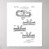 Jacques Cousteau-mondstuk voor ademhalingstoestell Poster (Voorkant)