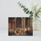 Jacques David-Consecration & Coronation Briefkaart (Staand voorkant)