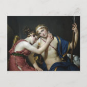 Jacques David-Farewell van Telemachus en Eucharis Briefkaart (Voorkant)