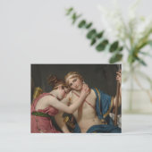 Jacques David Farewell van Telemachus en Eucharis Briefkaart (Staand voorkant)