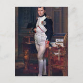 Jacques David-Napoleon Bonaparte in zijn studie Briefkaart (Voorkant)