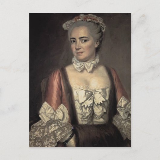 Jacques David-Portrait van Marie Francoise Buron Briefkaart (Voorkant)