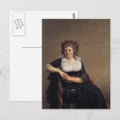Jacques David-Robertine Tourteau Briefkaart (Voorkant / Achterkant)