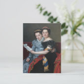 Jacques David-Sisters Zenaide, Charlotte-Bonaparte Briefkaart (Staand voorkant)