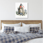 Jacques de Molay - Knight Templar Canvas Afdruk (Insitu (Slaapkamer))