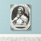 Jacques de Molay Master of Knachten Templars Canvas Afdruk (Insitu (Houten vloer))