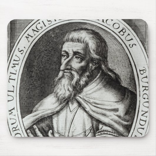 Jacques de Molay Master of Knachten Templars Muismat (Voorkant)