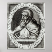 Jacques de Molay Master of Knachten Templars Poster (Voorkant)