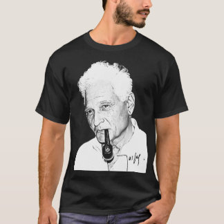 Jacques Derrida Filosoof Fan Art Design T-shirt