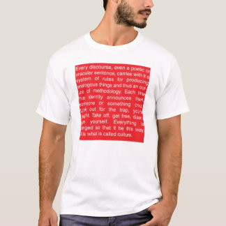 Jacques Derrida T-shirt
