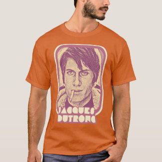 Jacques Dutronc Retro Francophile Design 1 T-shirt