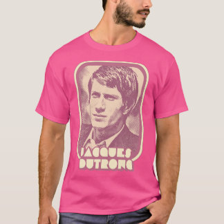 Jacques Dutronc Retro Francophile Design T-shirt